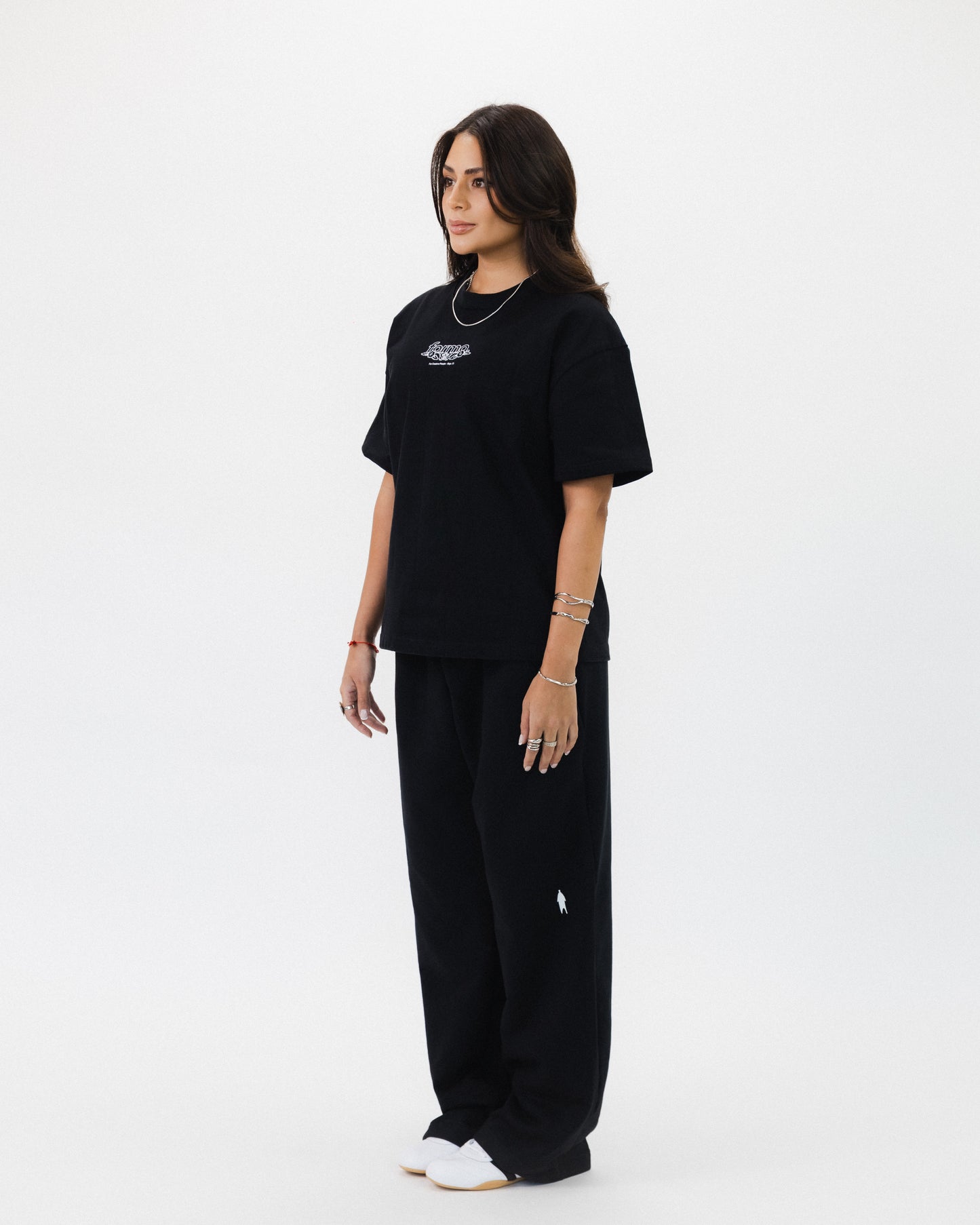 PANT BUZO FORMA NEGRO