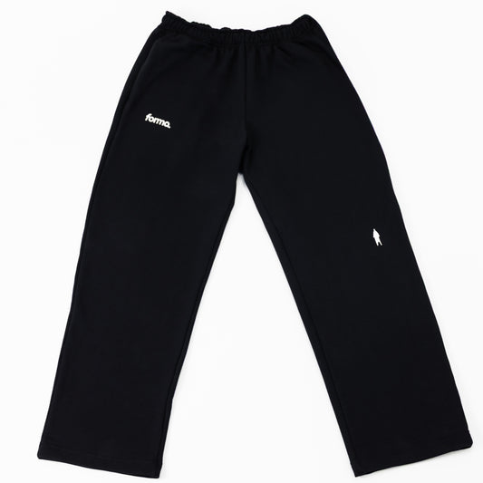 PANT BUZO FORMA NEGRO